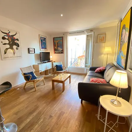 Coeur Du Vieux - T2 Calme à 2 Pas De La Plage Appartement Nice